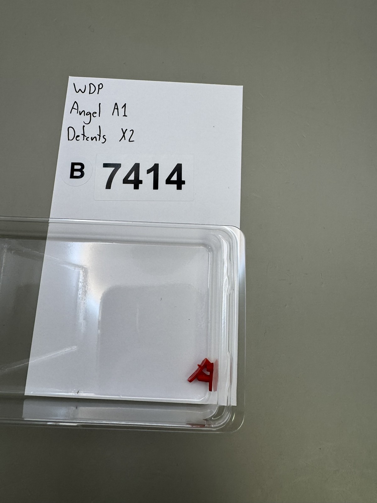WDP Angel A1 Detents Red (x2)