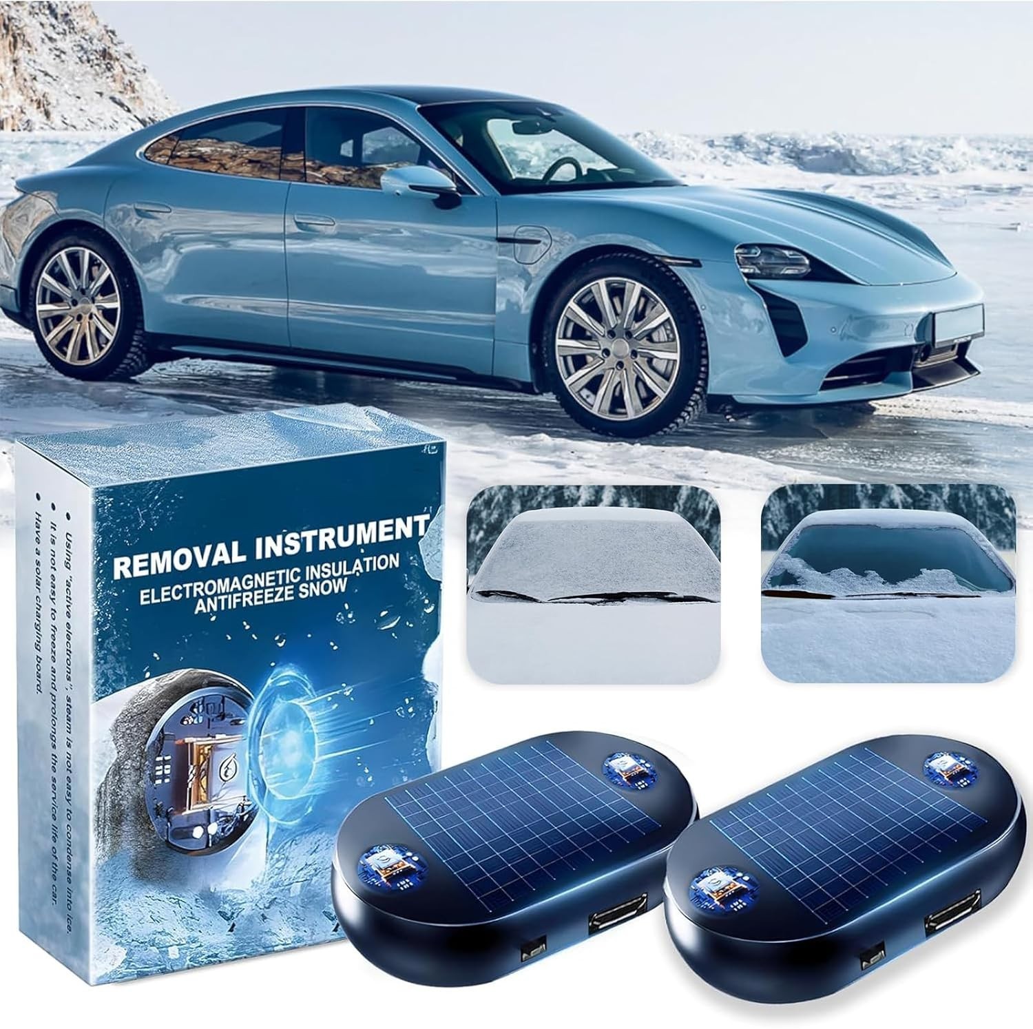 Electromagnetic Anti Freeze Device, 2PCS Anti Freeze Interference Device,