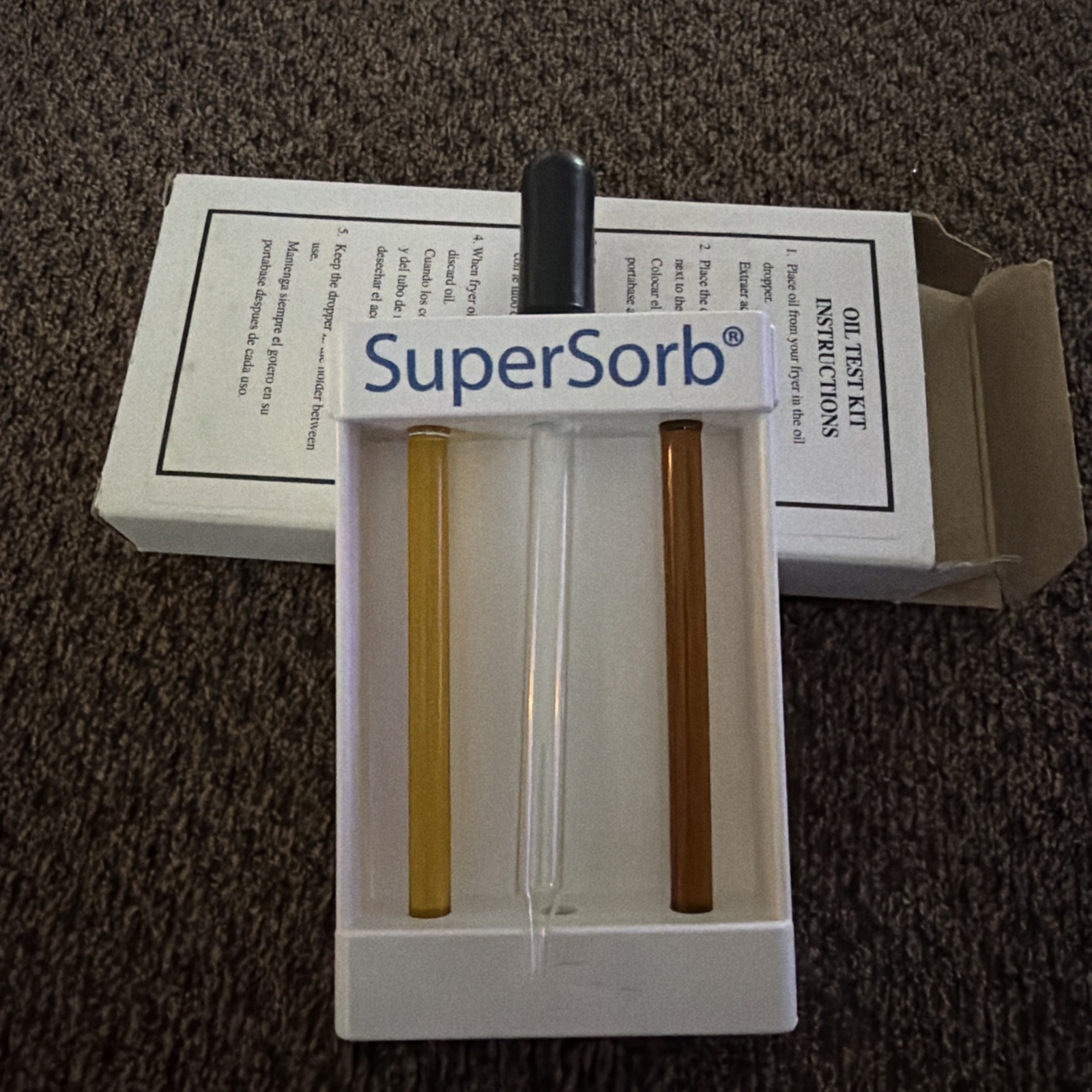 TEST KIT, FRYER OIL , 2-COLOR