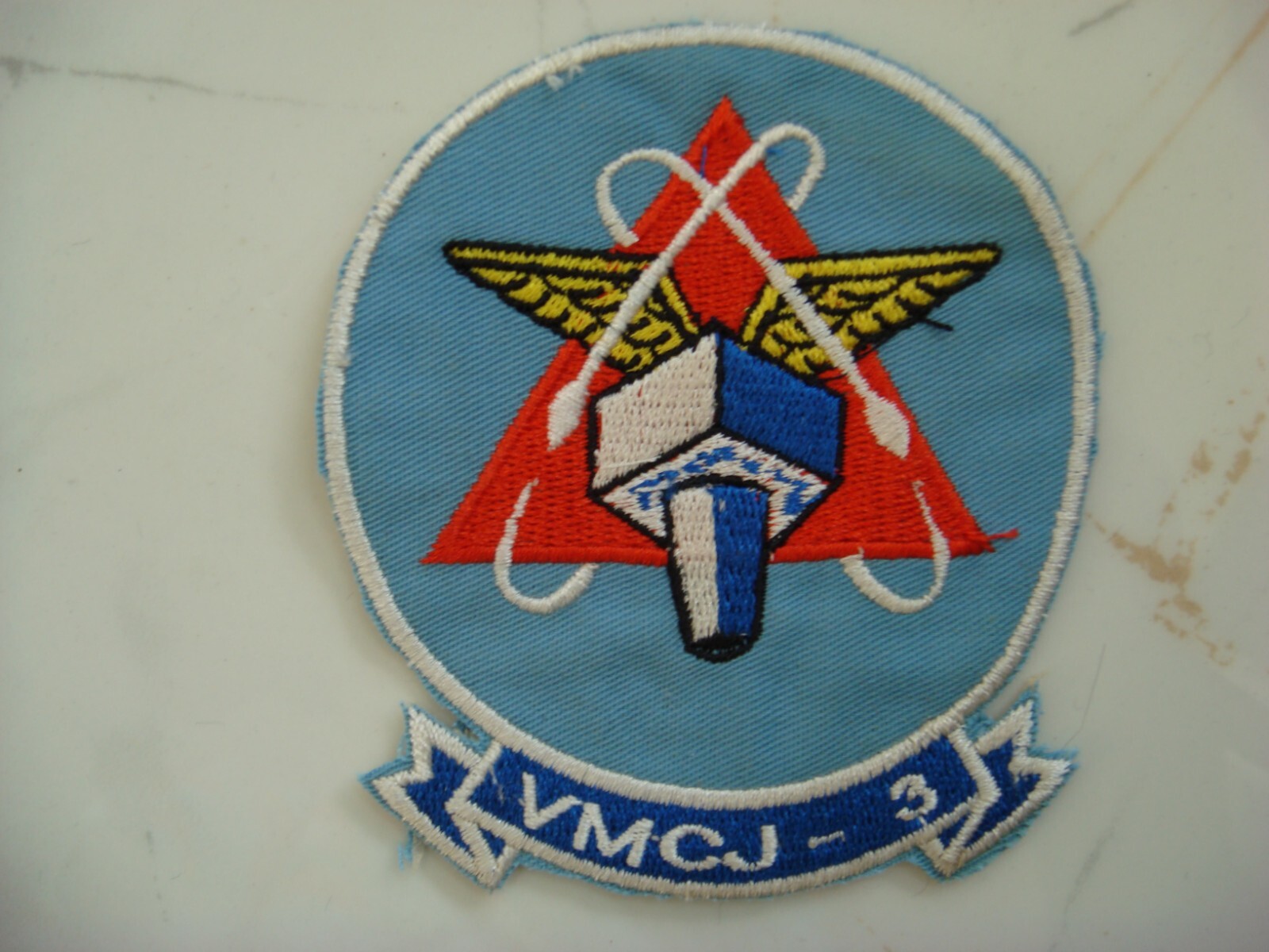 US MARINE COMPOSITE RECONNAISSANCE SQ VMCJ-3 SKYKNIGHT, VIETNAM WAR PATCH