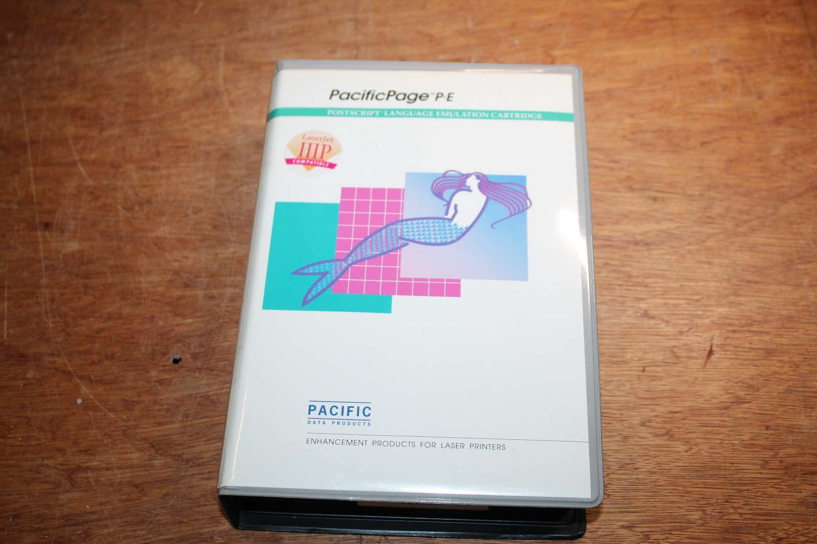 Vintage HP Laserjet II Printer Postscript Emulation Cartridge Incomplete Disk