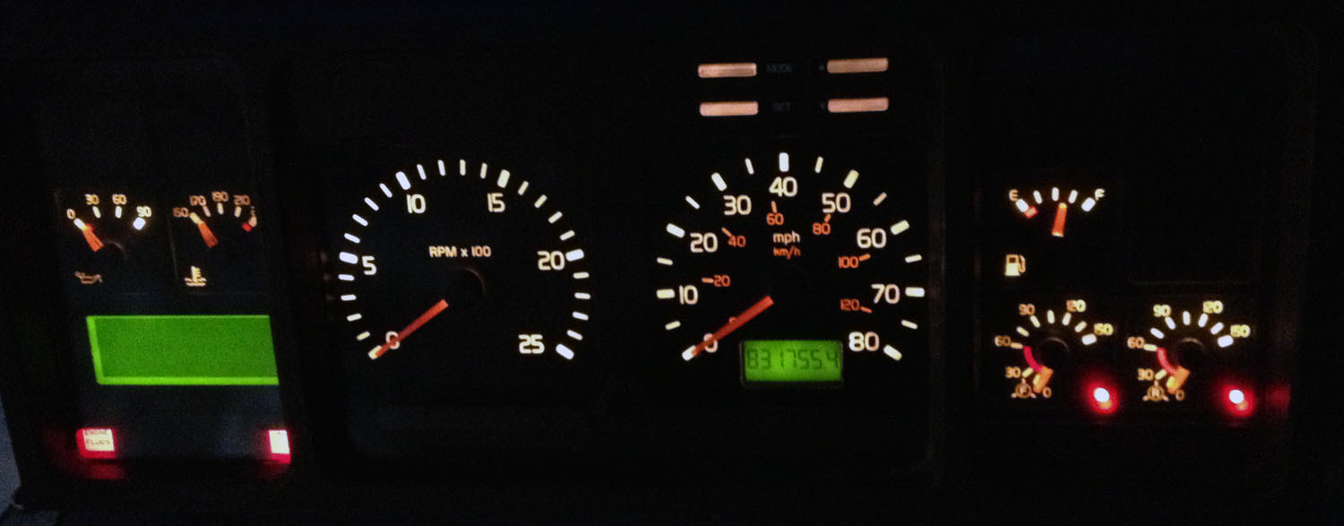 19981999 2000 VOLVO SEMI TRACTOR TRUCK CLUSTER DIAGNOSTIC FEE