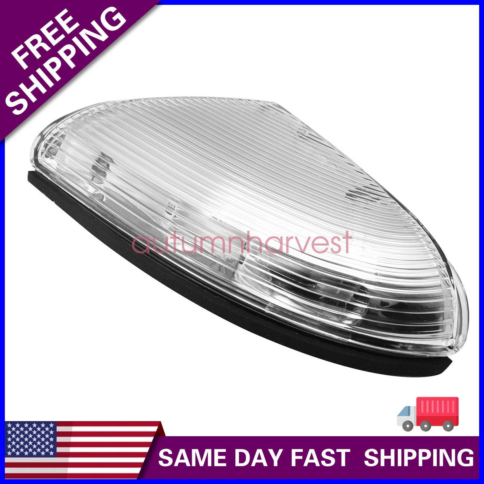 Passenger Mirror Turn Signal Puddle Light Lamp For 09-14 Dodge Ram 1500 2500
