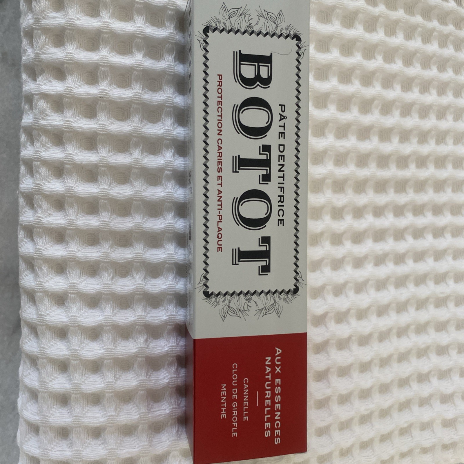 Botot - Natural Cinnamon Toothpaste 3.8 oz ( 75 mL ) | French Pâte Dentifrice