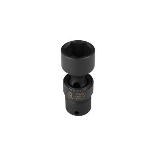 Sunex 815UM 1/4 In. Drive 6-point Universal Impact Socket 15mm