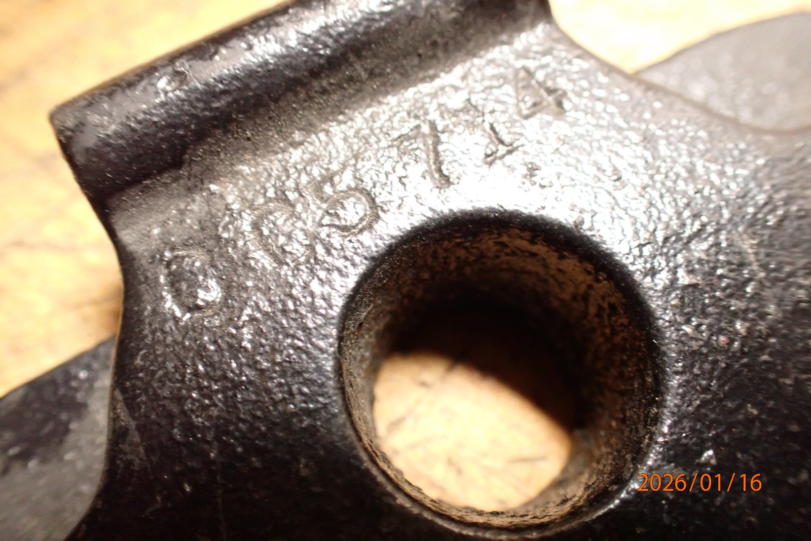 OLDER O.S. WALKER MAGNETIC CHUCK HOLD DOWN CLAMP FINGER CASTING