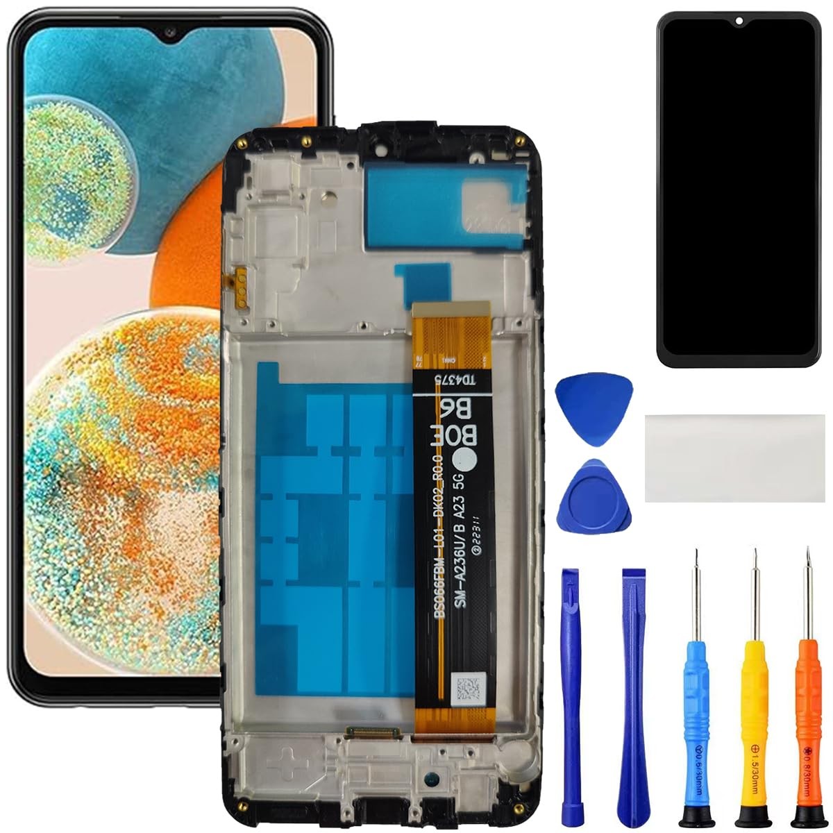 STDAMAR Screen Replacement Samsung A23 5G Screen Replacement Frame Samsung