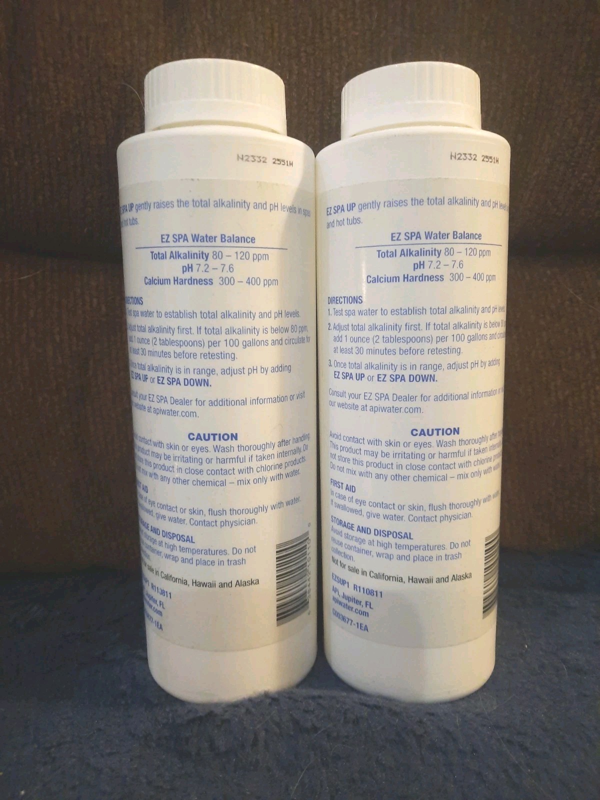 APi EZ Spa Up 1lb. (Pack of 2)