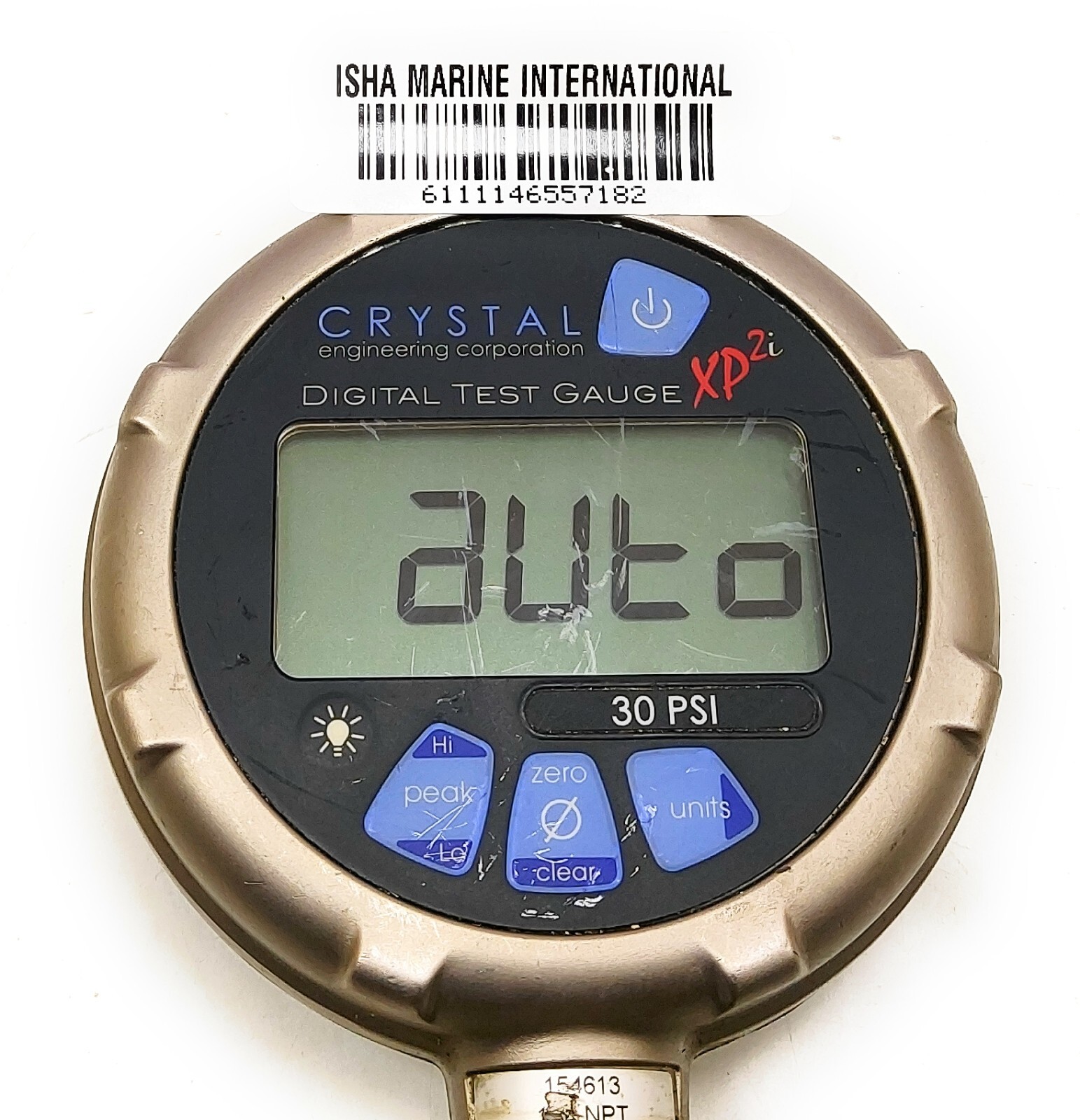 Crystal Engineering ISOLV 30PSIXP21-FD Digital Test Gauge XP2i 7182