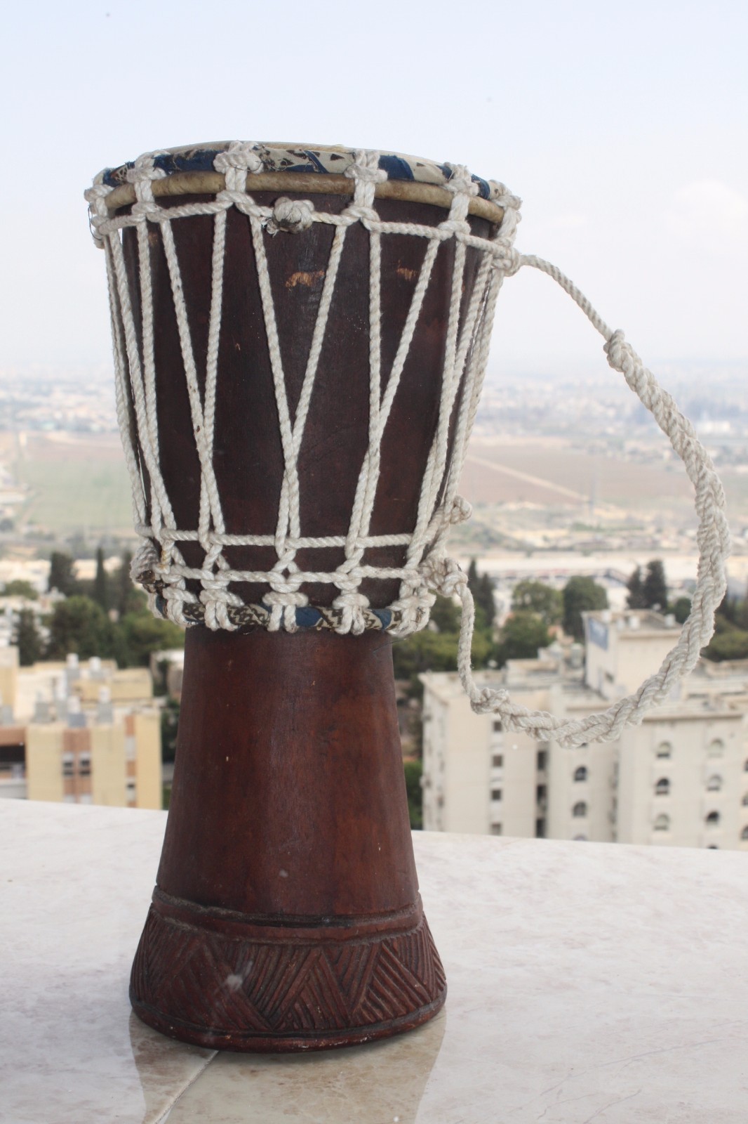 Large Handmade Wooden Djembe Darbuka Drum Midlle East Africa Music Instrument 38