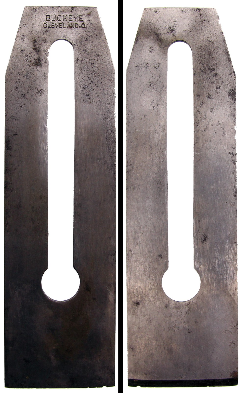 Orig. Two Inch Blade for Muehl's Patent Plane - Buckeye, Cleveland- mjdtoolparts