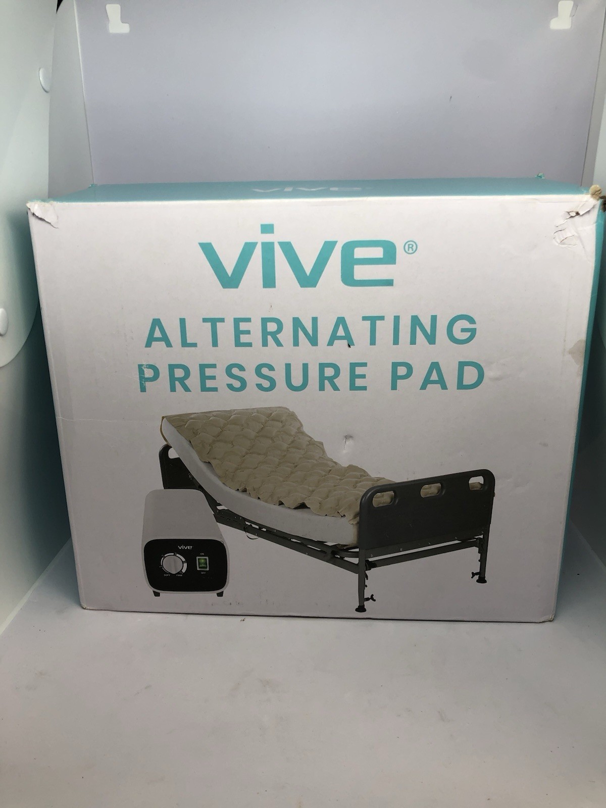 Vive Alternating Mattress Pad LVA1004 Ultra Quiet Pump for Bedridden Patients