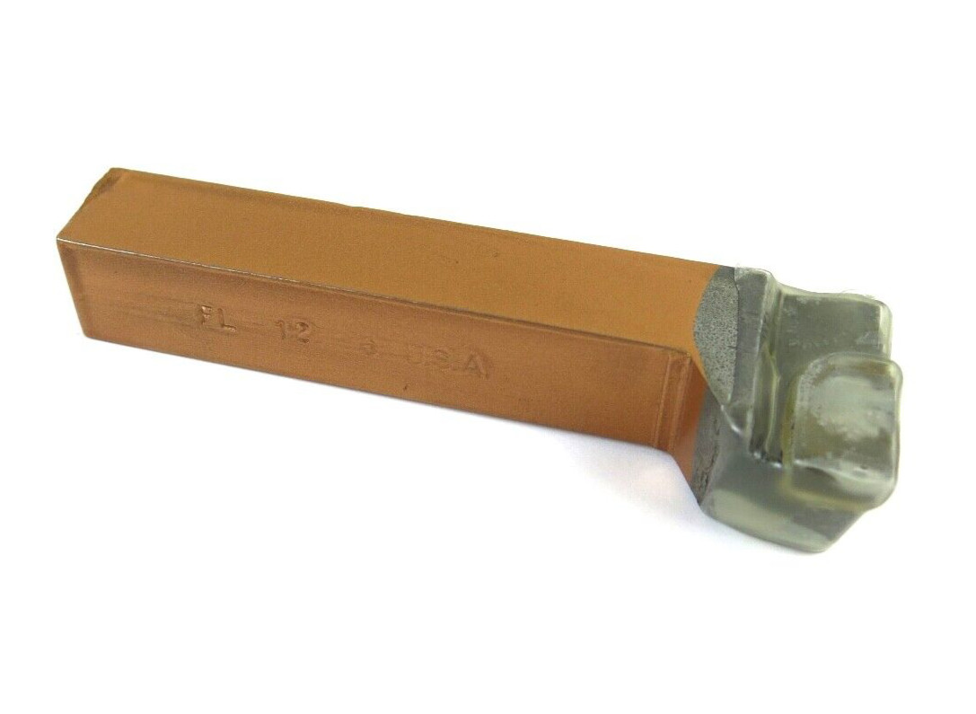 1pc ACT FL-12 C6 Grade Carbide Brazed Lathe Tool Bit LH Offset Edge 3/4" Shank