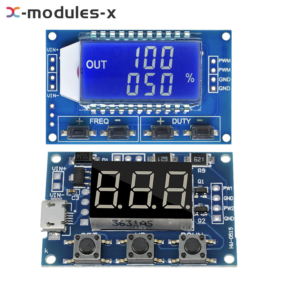 Adjustable PWM Pulse Frequency Duty Cycle Square Wave Signal Generator Module N