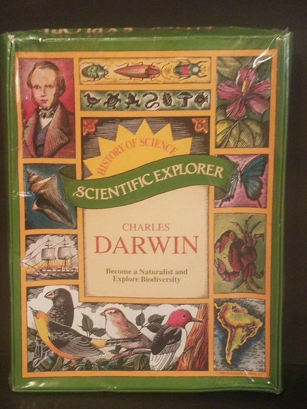 NEW SEALED KIT Charles Darwin The Life of a Naturalist Scientific Explorer 1995