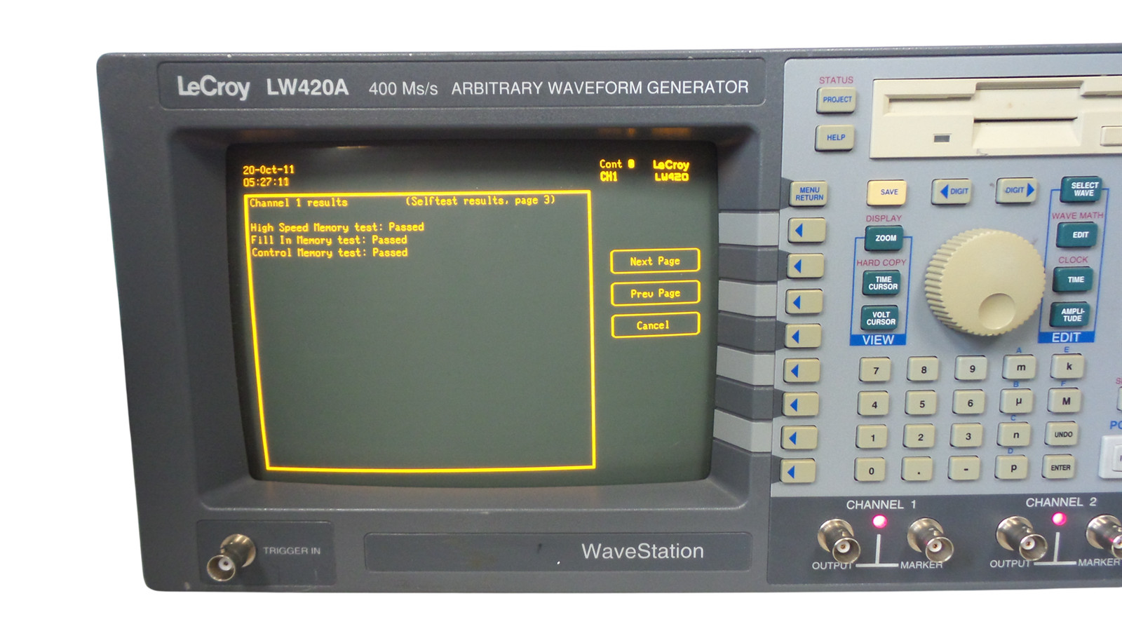 LECROY LW420A 400 Ms/s ARBITRARY WAVEFORM GENERATOR - Free Shipping