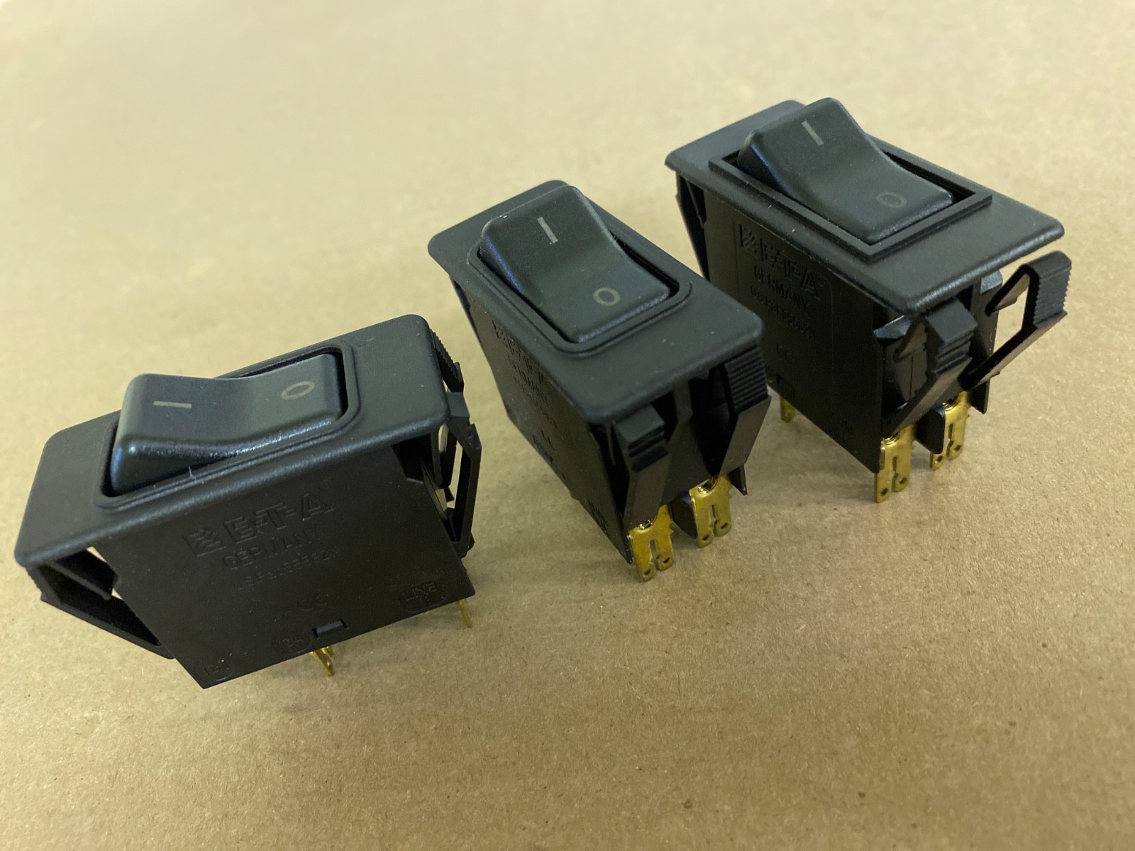 3pk ETA Breaker On-Off Combo Switch 3120-F321-P7T1-W01D 10A AC-240V, DC-50V 5846