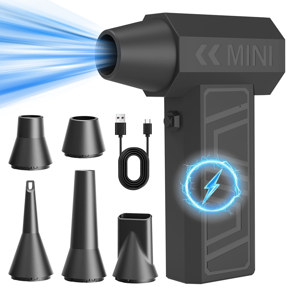 Air Duster 130000RPM Powerful Air Blower Violent Fan Brushless Turbo Air Blower