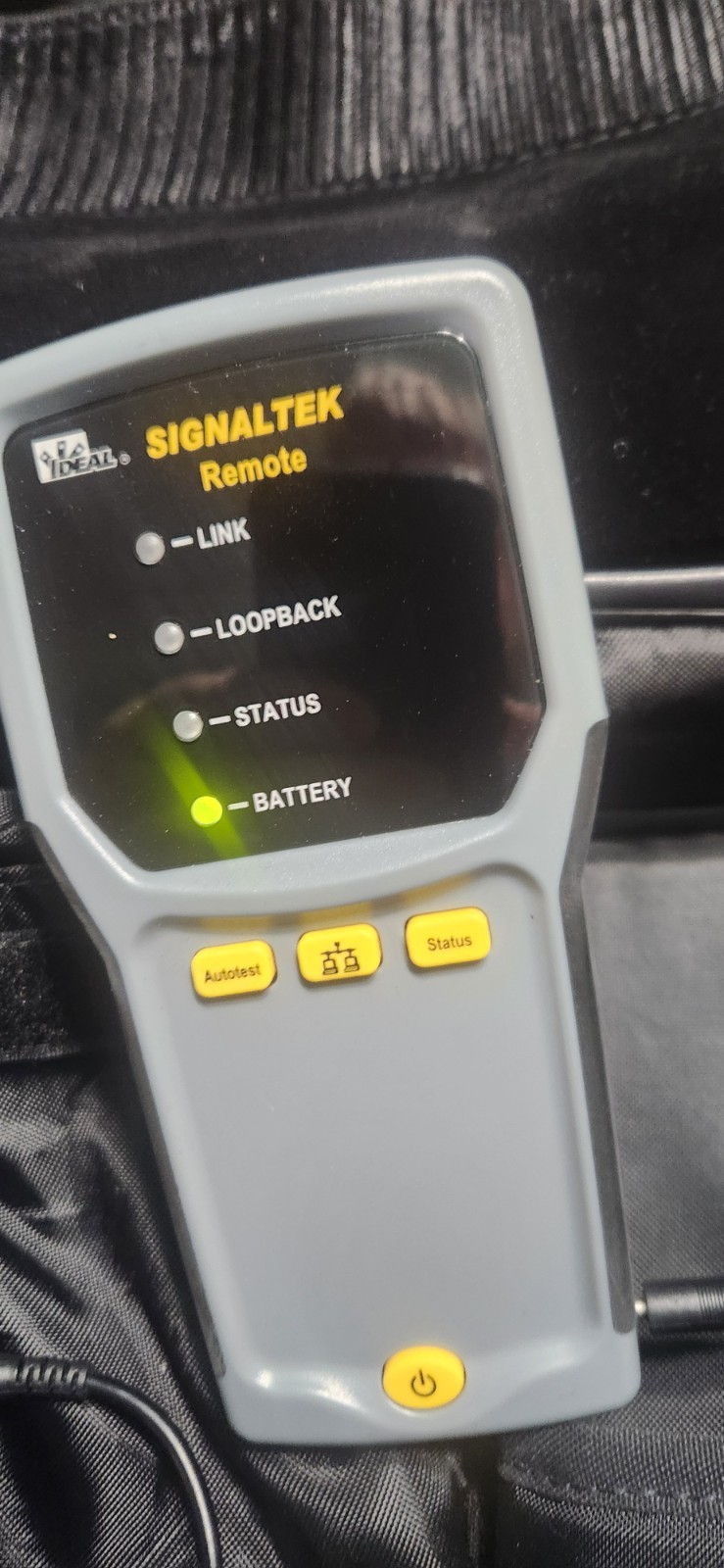 IDEAL SignalTek Gigabit Ethernet Cable Qualification Tester Signal Tek