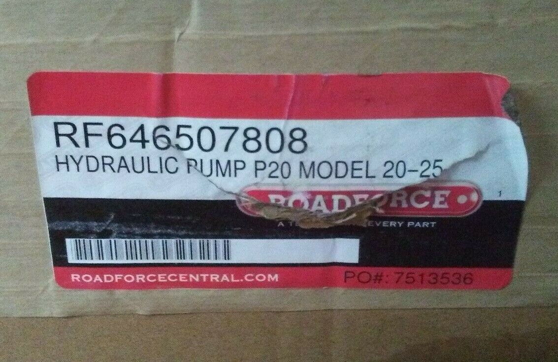 ROADFORCE  RF646507808 Hydraulic Pump P20 / Model 20 -25