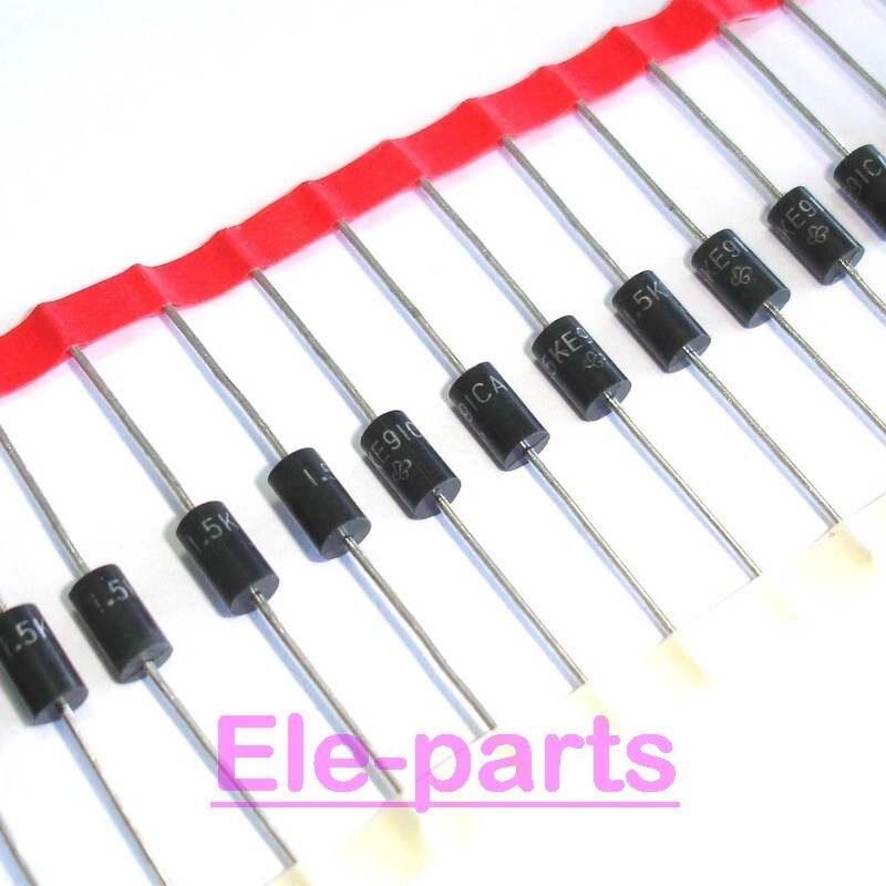 50 PCS 1.5KE91CA DO-201AD 1.5KE91 Surface Mount Transient Voltage Suppressors