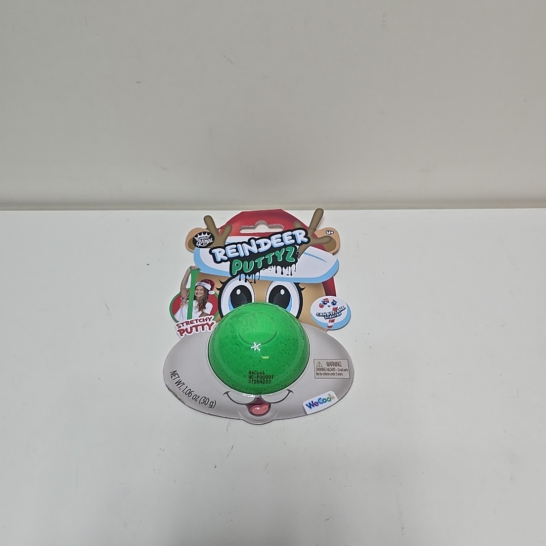 Reindeer Puttyz Candycane Scented Green (R)