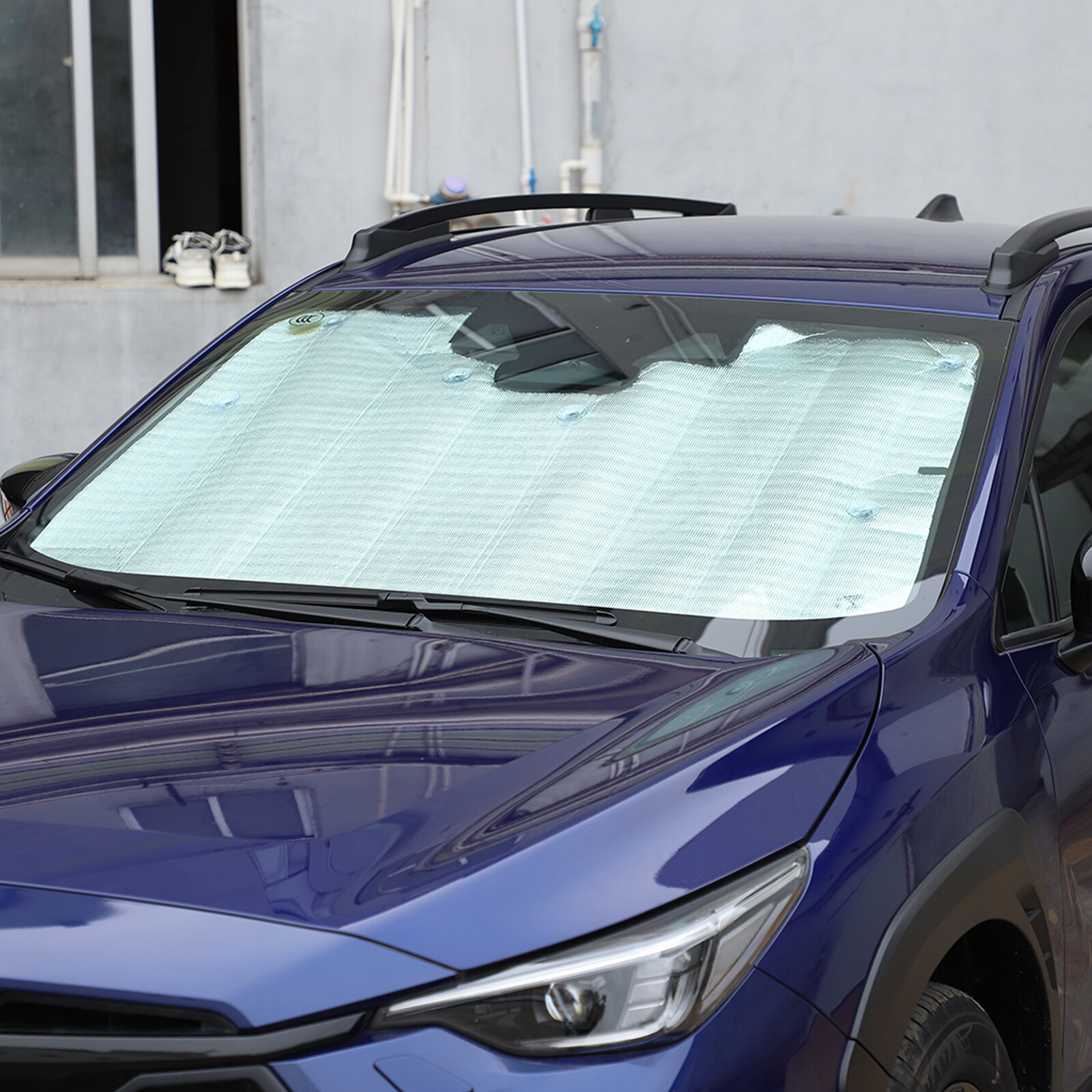For Subaru Crosstrek 24+ Foldable Car Front Windshield Sun Shade Visor UV Block