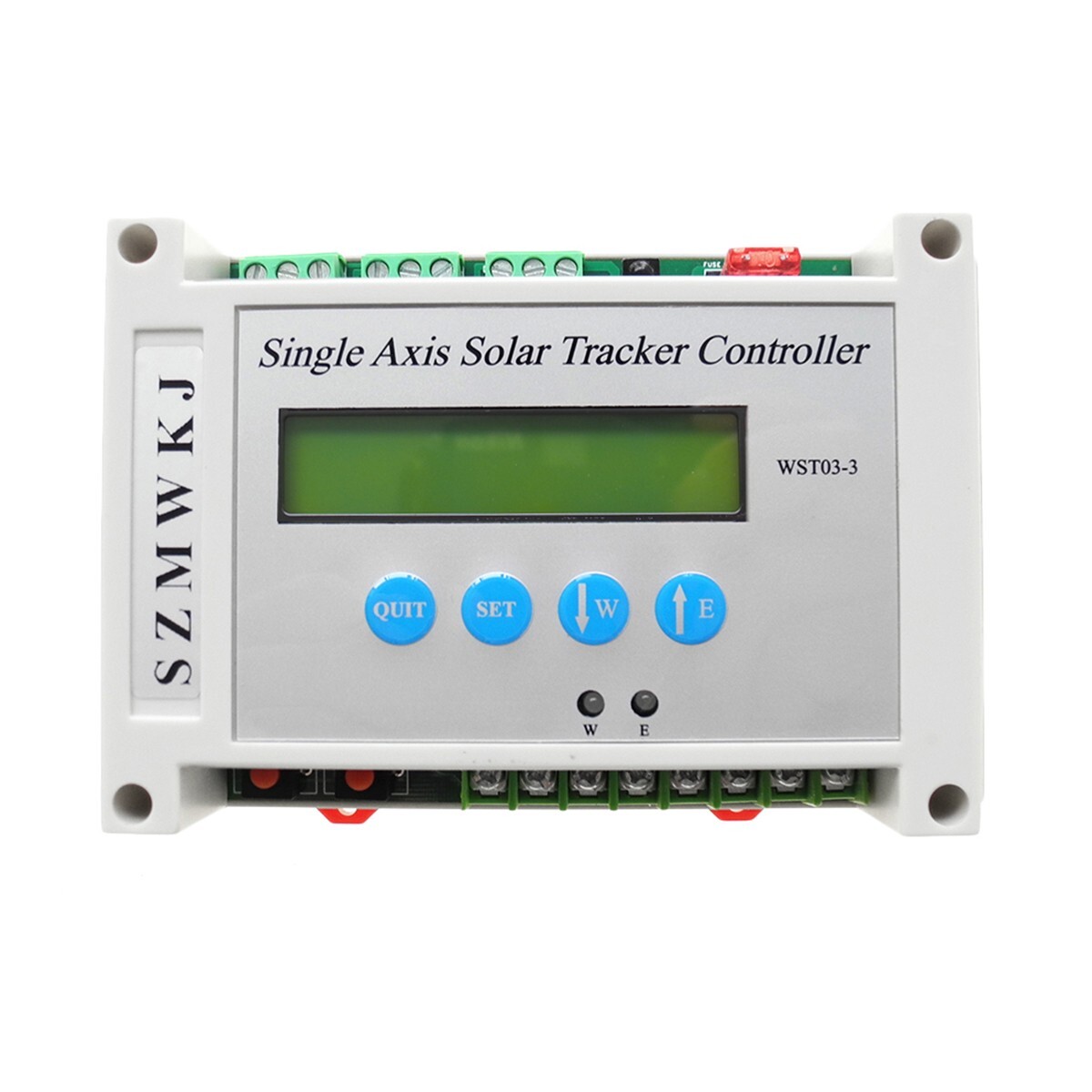 WST03-3 Single Axis Electric Solar Panel Sun Tracker LCD Controller W/ Remote EL