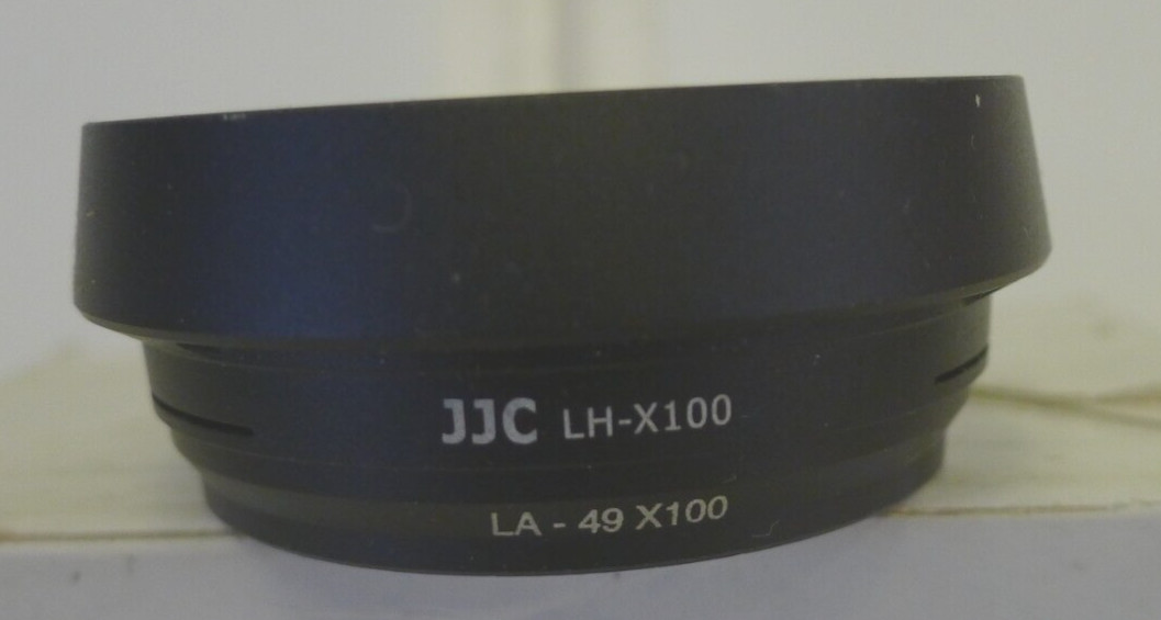 JJC LH-X100 Lens Hood & 49mm LA-49X100 Adapter Ring Fujifilm X100 X100s X100T
