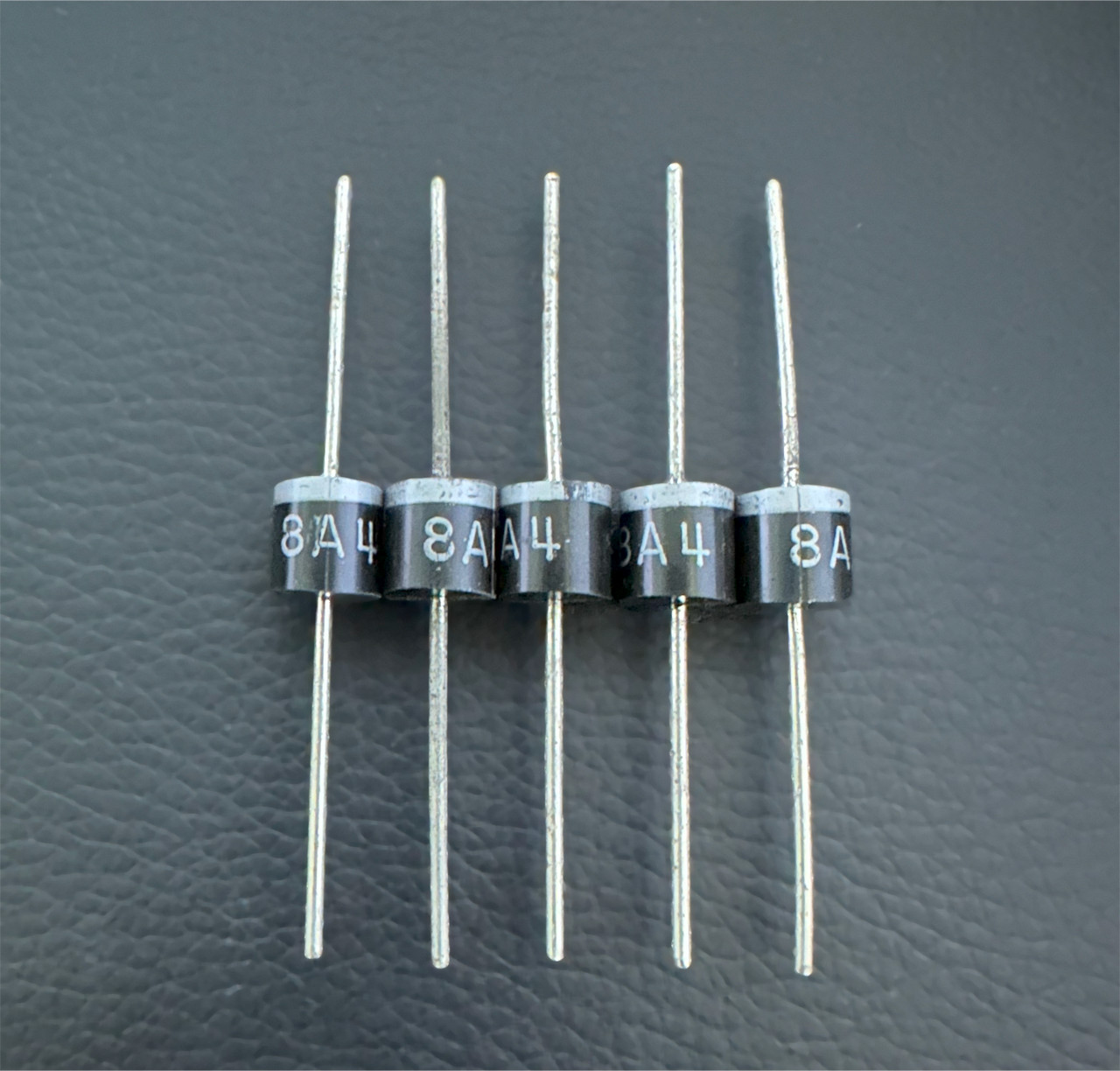 10Pcs 8A4 TEMI Axial Rectifier Diode 400V 8A R-6 Through Hole