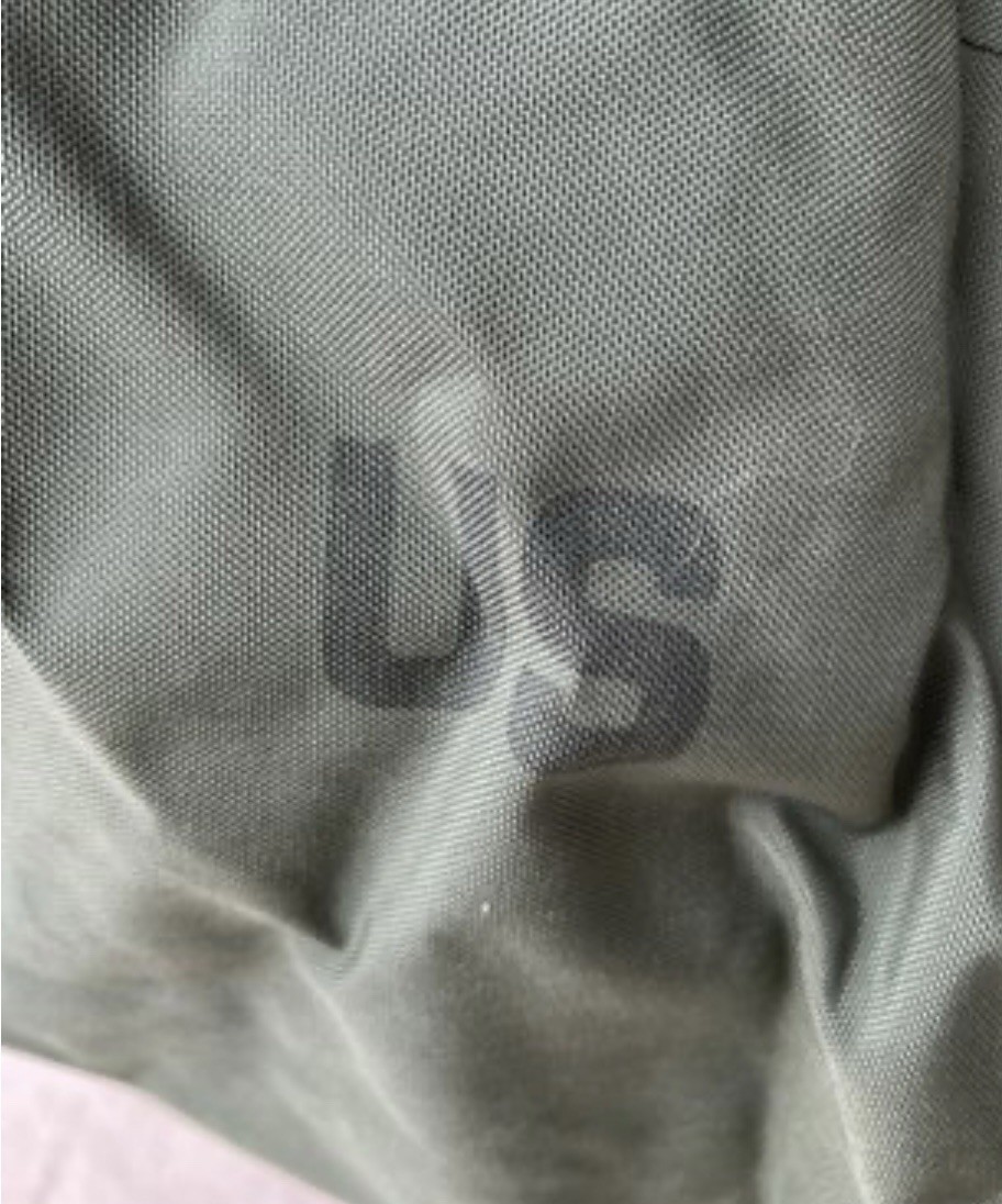 US Military Army Green Canvas Duffle Bag Backpack