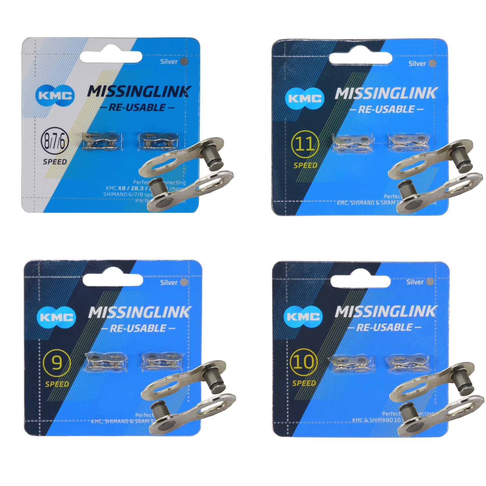 KMC Missing MASTER LINK 6 7 8 9 10 11 Speed Bicycle Chain Bike Road MTB CRUISER