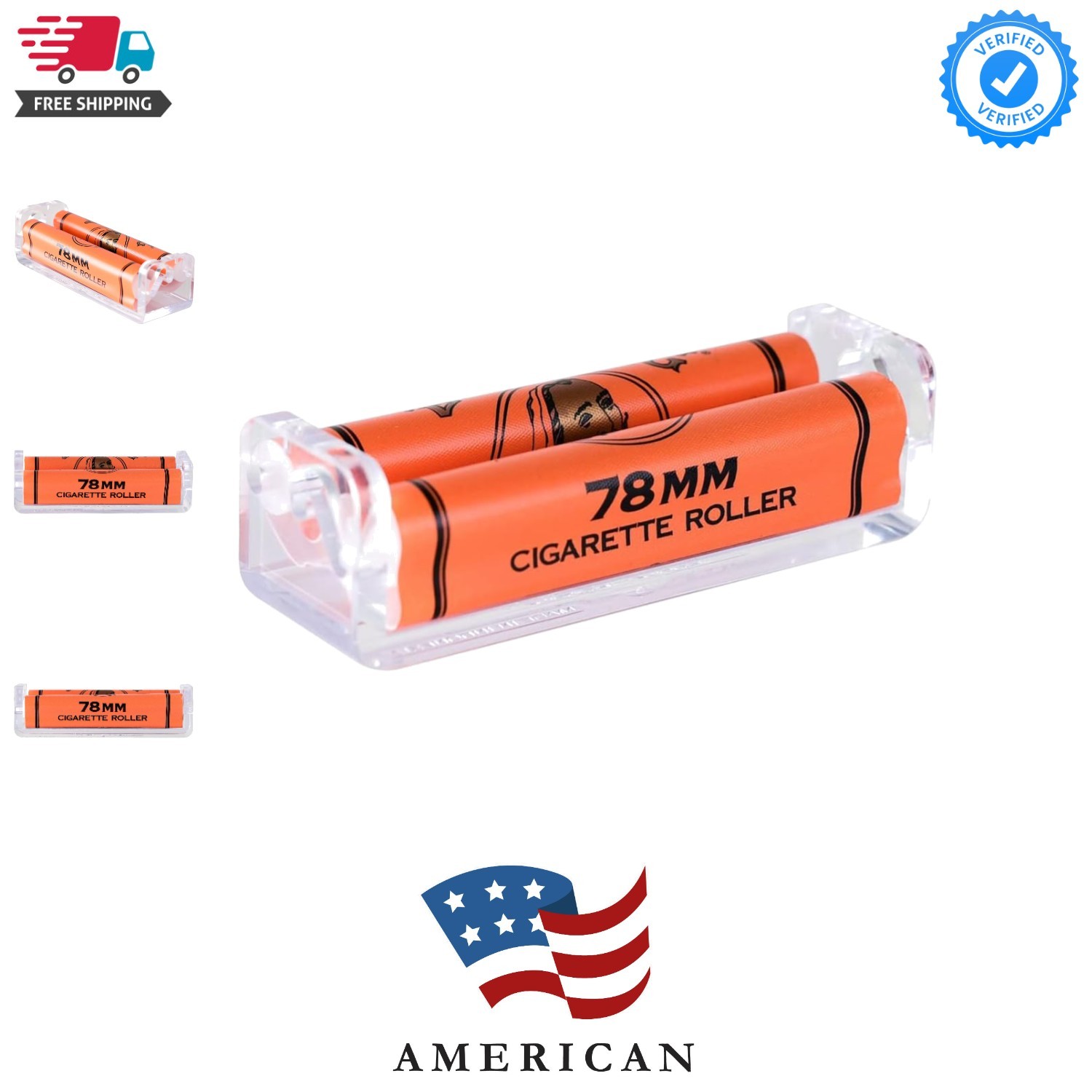 Zig-Zag  Cigarette Roller 78mm – Máquina para Liar Cigarrillos Manual