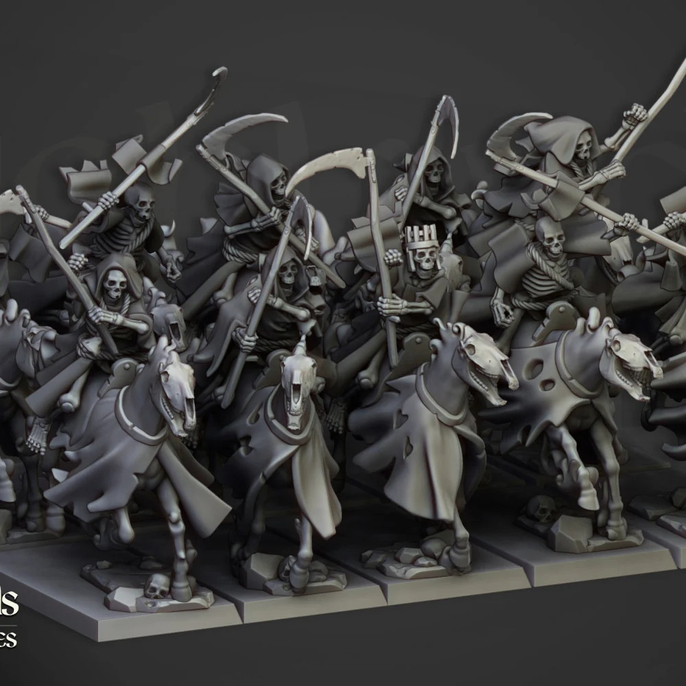 Spectral Cavalry - Resin Tabletop Miniature