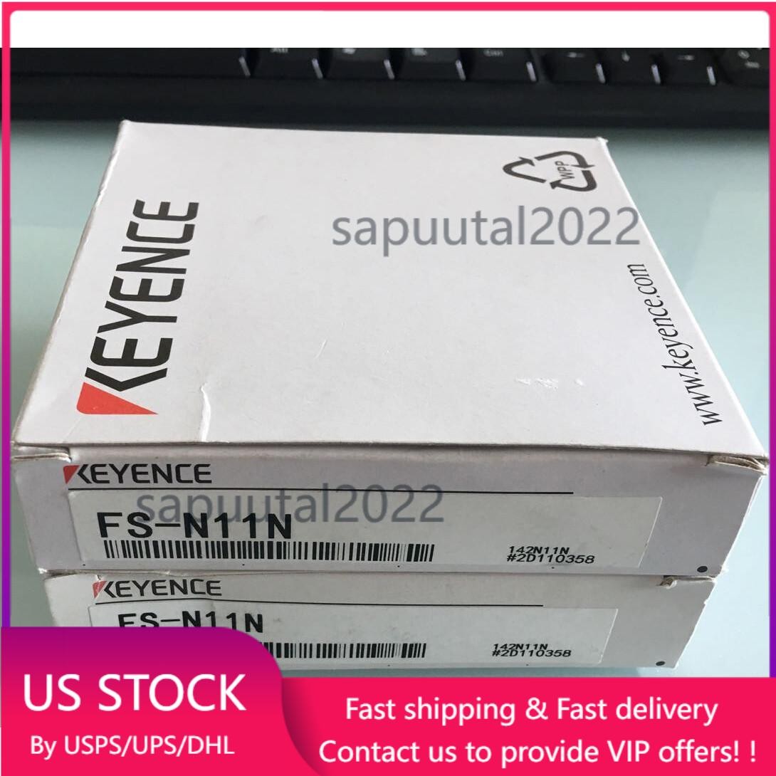 1PC New Keyence FS-N11N Fiber Optic Sensor FSN11N In Box Free Shipping