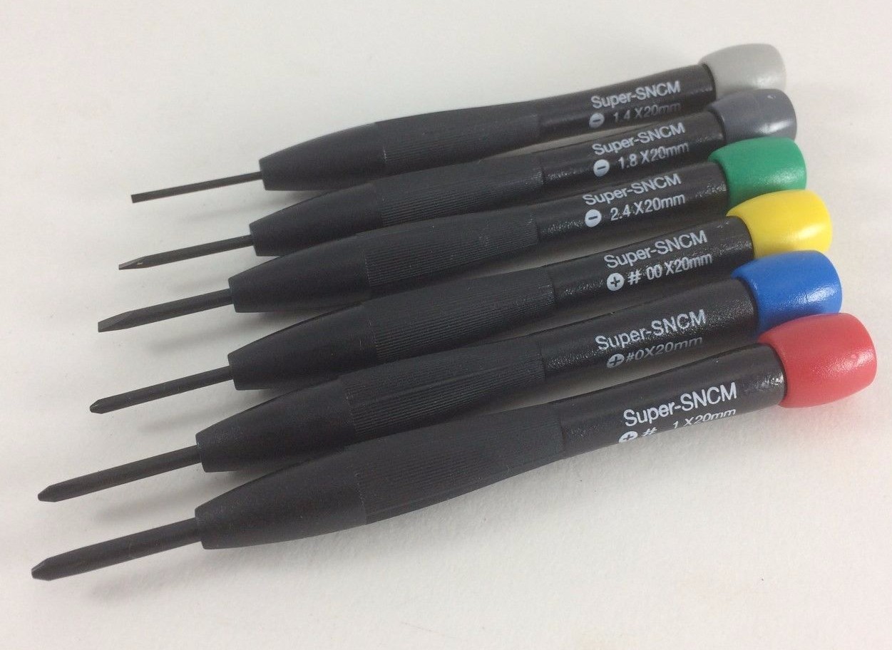 6 Pc Precision Screwdriver Set Electronic Micro Hobby Jewelry Watch Mini