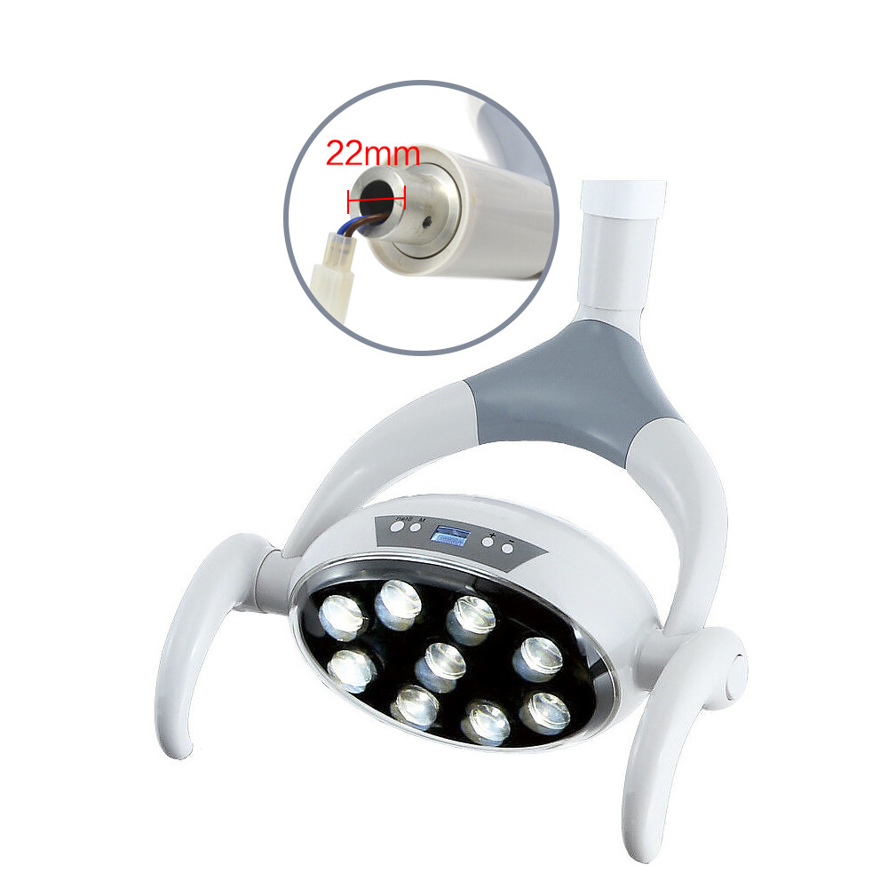 Dental Shadowless Oral Light Lamp with 9 LED Lens Dental Chair Examination Light
