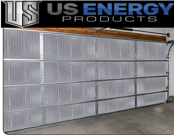 GARAGE DOOR INSULATION KIT PRE-CUT 20 PIECES 24"X48" R8.9 6MM + HEAVY DUTY TAPE