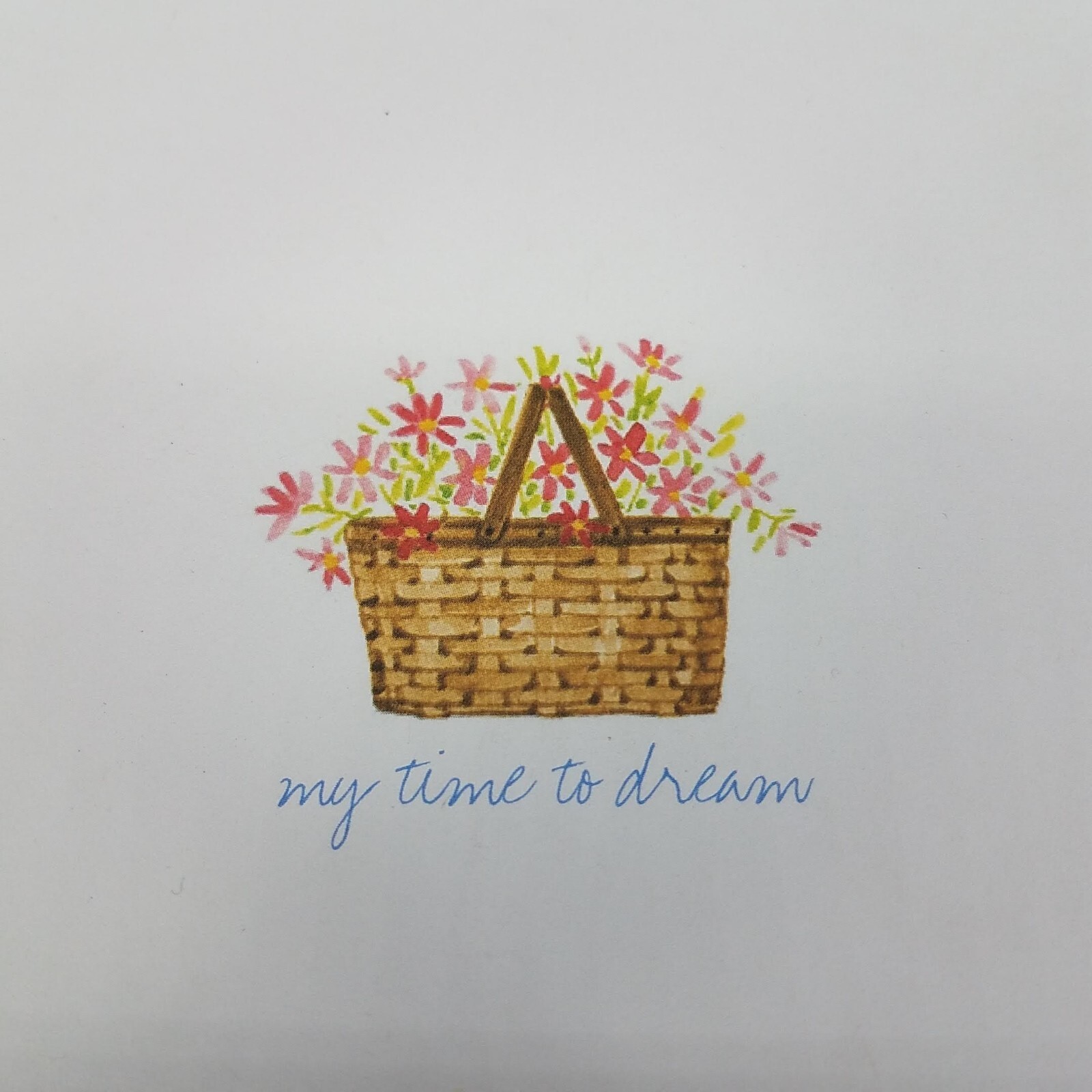 Longaberger Journal My Time to Dream Collectors Club Lined Pages MOTIVATION LOG