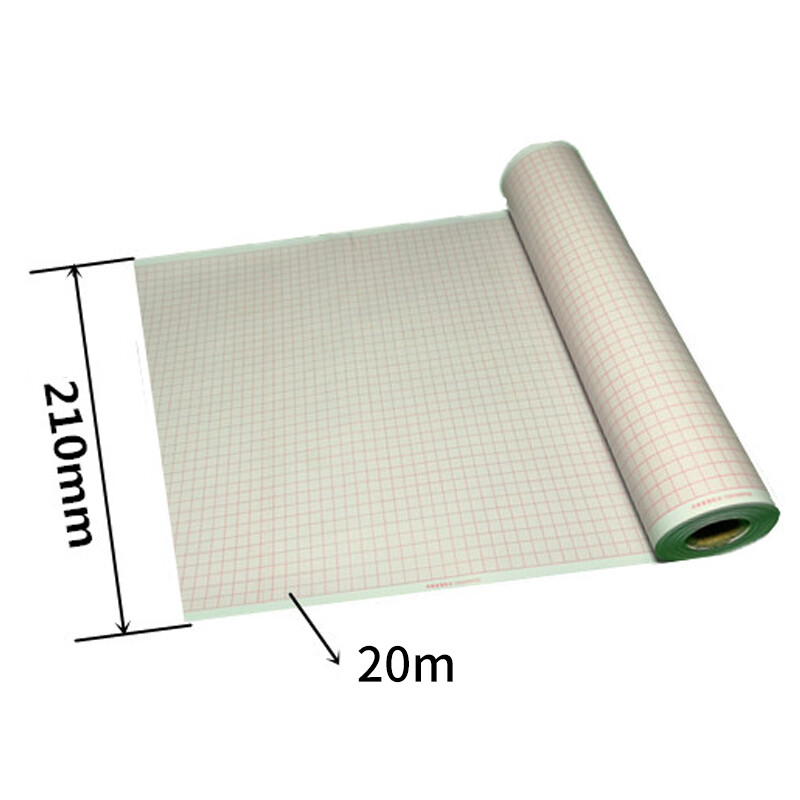 210mm*2000mm Recording Paper Thermal Printer paper for ECG EKG Machine ECG1200G