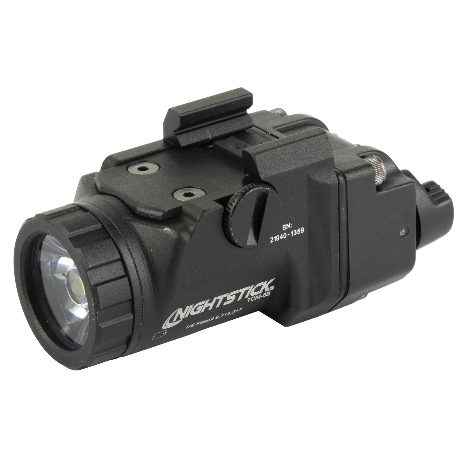 Nightstick TCM-5B Subcompact Weapon Light 650 Lumens Glock G43X G48 MOS Black