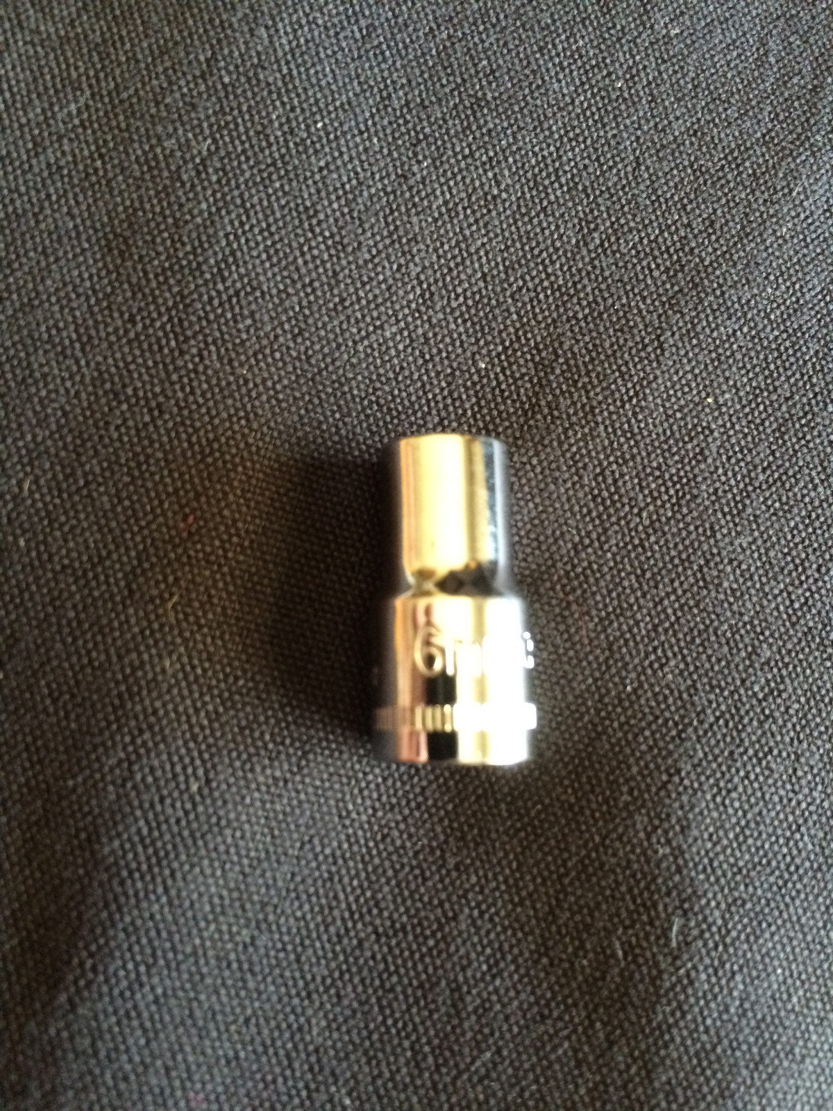 CRAFTSMAN 1/4" DRIVE 6mm SOCKET CHROME 6 POINT 43502 - NEW
