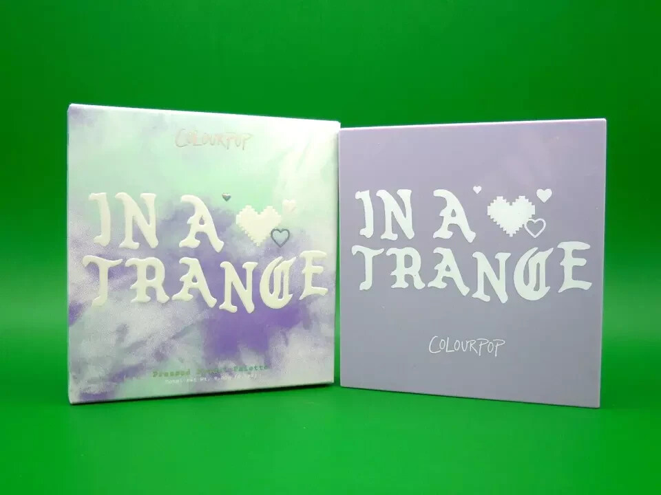 COLOURPOP IN A TRANCE PRESSED POWDER EYESHADOW PALETTE 0.3 OZ / 9.00 G FULL SIZE