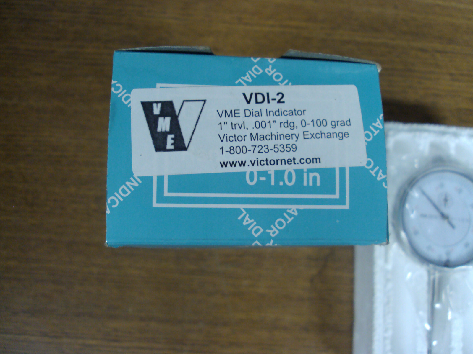 New VME Dial Test Indicator .001" No VDI-2