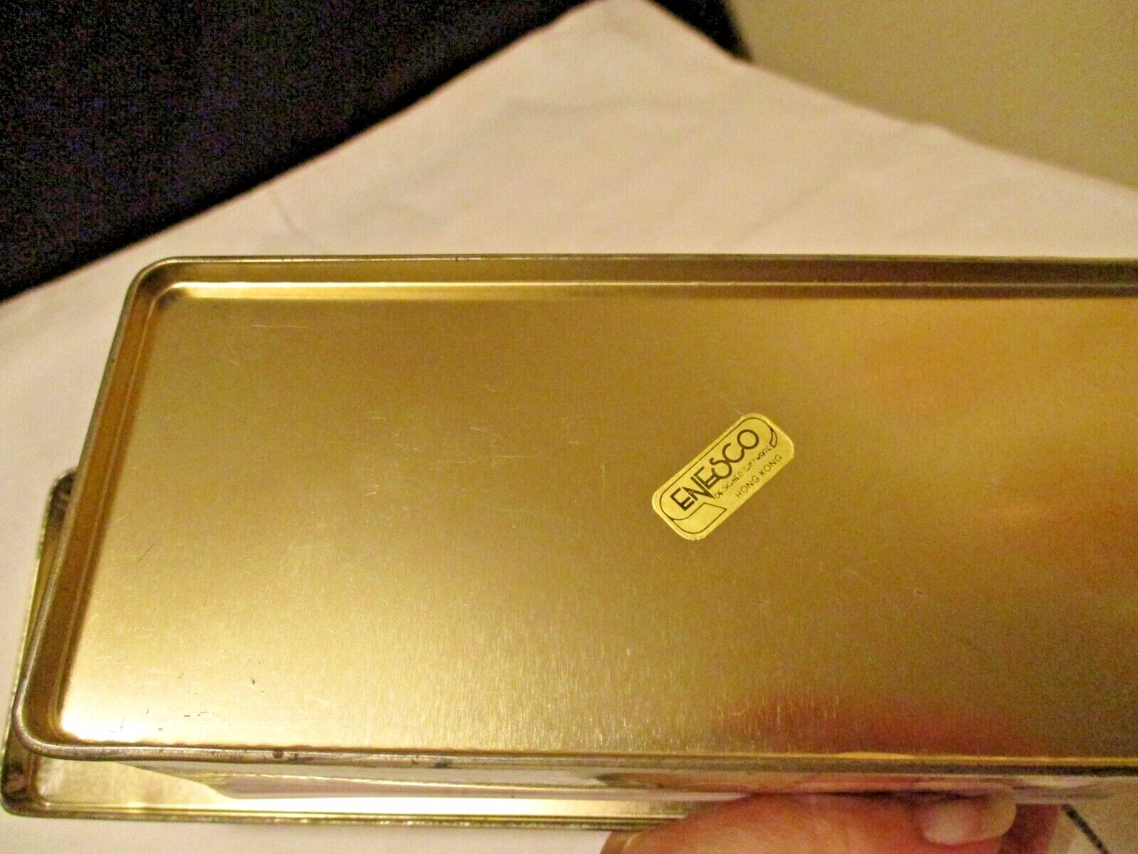 Decorative Coupon Saving Metal Tin