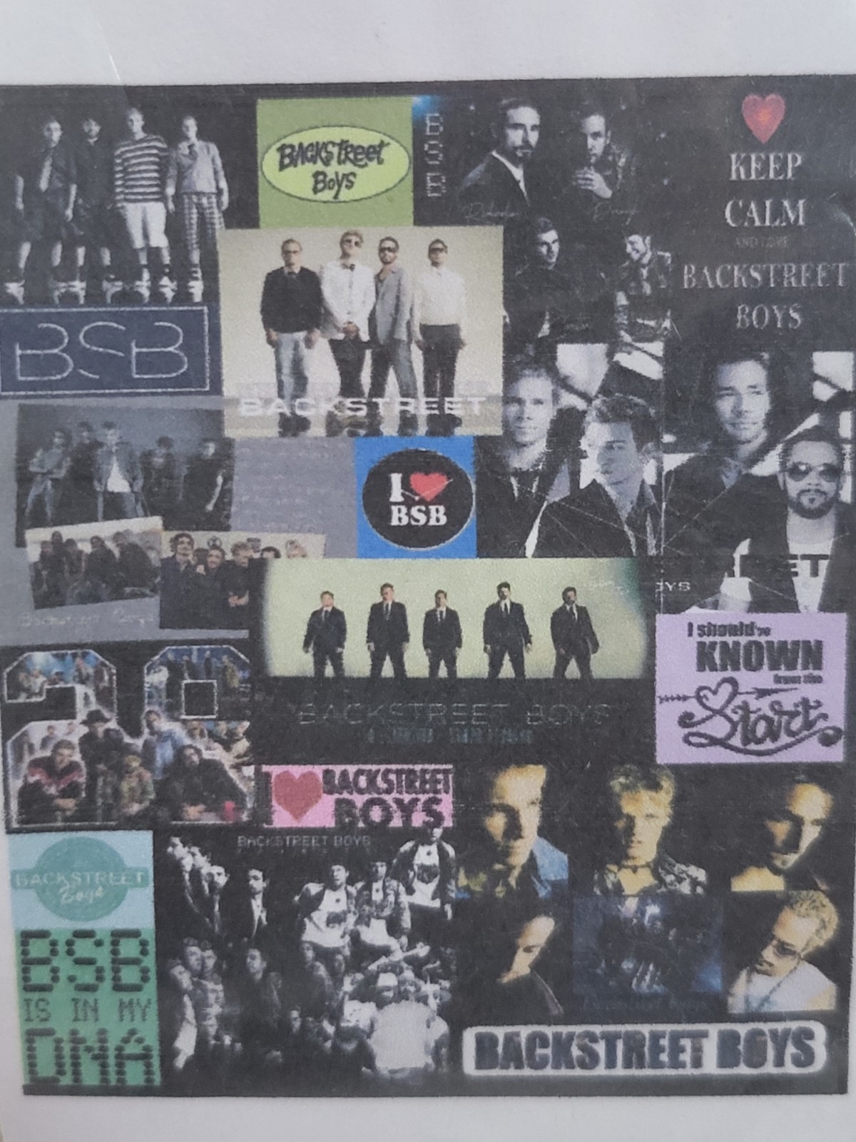 Backstreet Boys Fleece Blanket Throw Ultra Soft Comfy 50x40 BSB