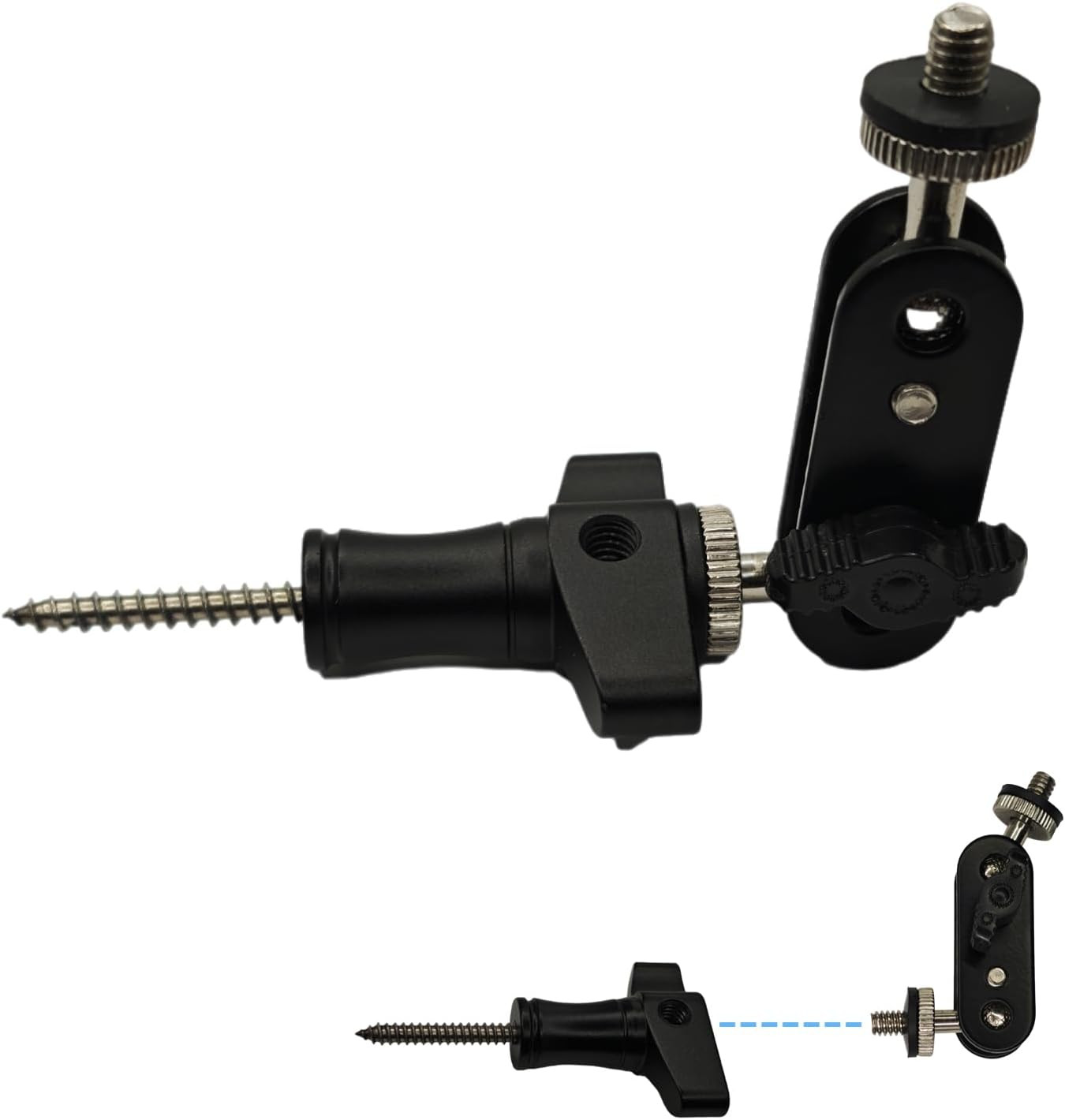 Heavy-Duty Trail Camera Mount | Adjustable Universal Tree Mount for Wildlife Hu