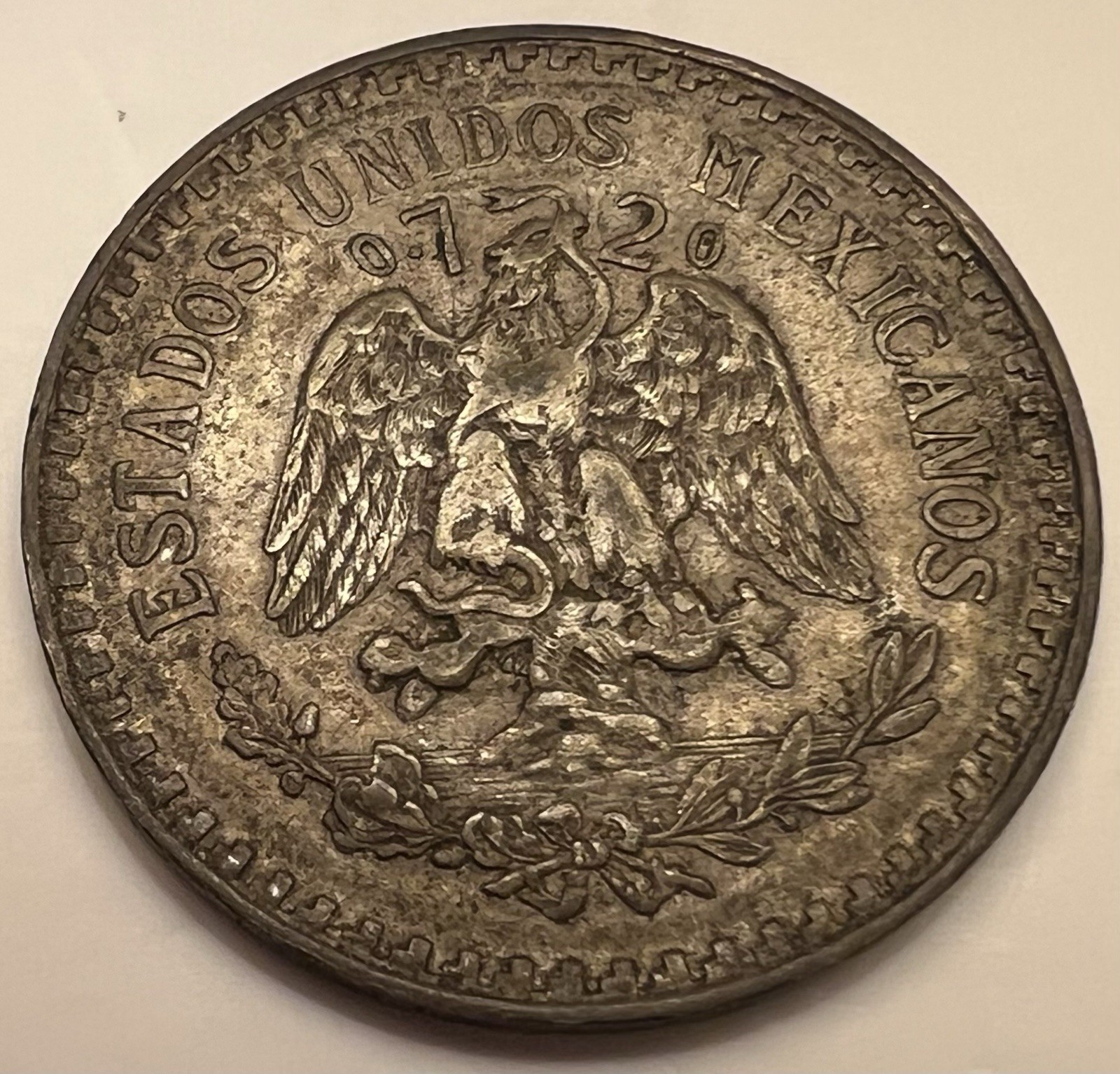 1926 🇲🇽 Mexico 1 Un Peso .720 Silver Coin - Combined Shipping - Lot C94x