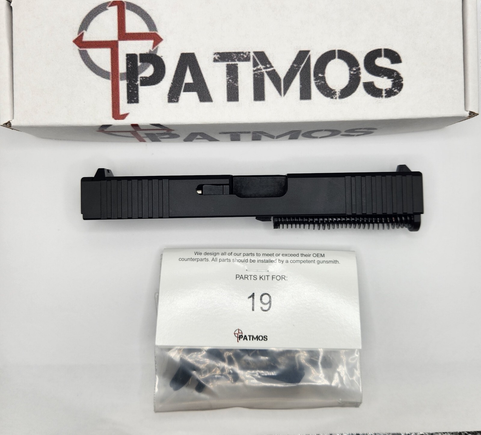 Glock 19 Slide - Barrel - SPK - LPK fits Glock 19 Gen 3