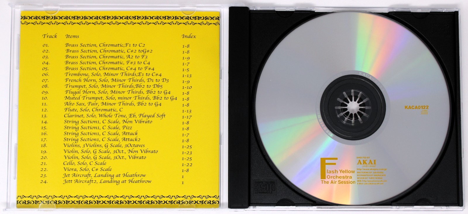 Kaeru Cafe Akai Professional Sound Tips Vol 2 Sample/Sound Library/Sampling CD